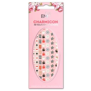 EMI Charmicon 3D Silicone Stickers #57 Icons