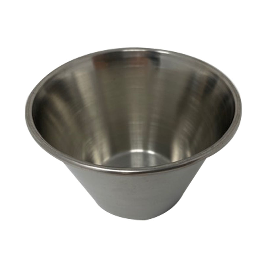 Stainless Steel Mixing Cup (LARGE, Metal) 4 oz / 120ml